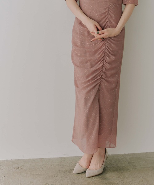 kaene ラメドビースリットドレス Kaene ラメドビースリットドレス | DRESS,DRESS | ROOM903 online