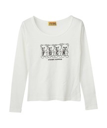 HYSTERIC GLAMOUR | F**K BEARS チビTシャツ(Tシャツ/カットソー)