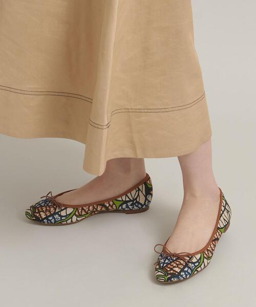 ODETTE E ODILE バレエシューズ　23 SY＞スパンコールバレエ フラット10○↑ （バレエシューズ