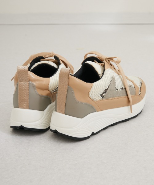 KATHARINE ROSS(キャサリンロス)の「【KATHARINE ROSS】JETEE 厚底ダッドスニーカー(スニーカー・レディース・ベージュ/ホワイト・SMALL/MEDIUM/LARGE)」の15枚目の写真