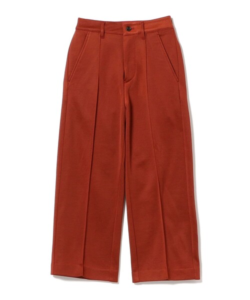 BEAMS BOY（ビームスボーイ）の「maturely / Glossy Jersey Slacks（スラックス・レディース・ネイビー/レッド・1/0）」の13枚目の写真