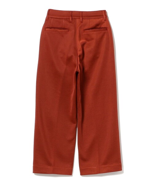 BEAMS BOY（ビームスボーイ）の「maturely / Glossy Jersey Slacks（スラックス・レディース・ネイビー/レッド・1/0）」の11枚目の写真