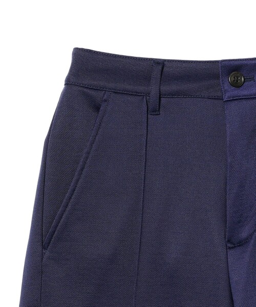 BEAMS BOY（ビームスボーイ）の「maturely / Glossy Jersey Slacks（スラックス・レディース・ネイビー/レッド・1/0）」の17枚目の写真