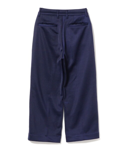 BEAMS BOY（ビームスボーイ）の「maturely / Glossy Jersey Slacks（スラックス・レディース・ネイビー/レッド・1/0）」の20枚目の写真