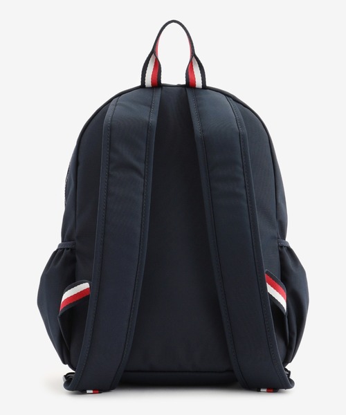 TOMMY HILFIGER(トミーヒルフィガー)の「エッセンシャルロゴバックパック(バックパック/リュック・キッズ・ネイビー/マルチ・FREE)」の9枚目の写真