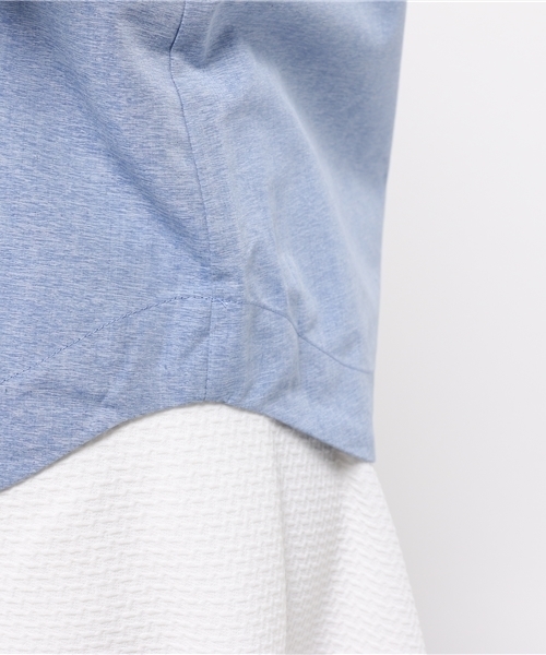 mystic（ミスティック）の「袖フリルノースリーブブラウス（シャツ/ブラウス・レディース・ブルー/ブラック/グレー/ピンク/オフホワイト/レッド・ﾌﾘ-）」の15枚目の写真