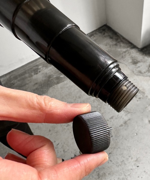 COMMON WARE（コモンウェアー）の「NT : 濡れないスライド傘カバー（長傘・レディース・クリア/ブラック/パープル/ネイビー・FREE）」の9枚目の写真