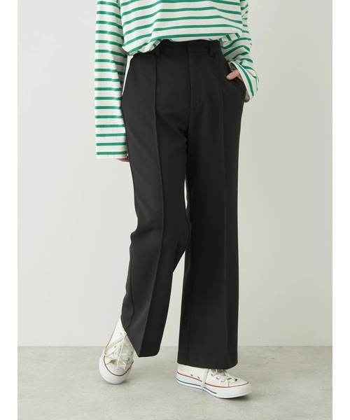 earth music&ecology（アースミュージックアンドエコロジー）の「センターシームパンツ（その他パンツ・レディース・ブルー/ライトイエロー/ブラック/ライトベージュ・S/M）」の6枚目の写真