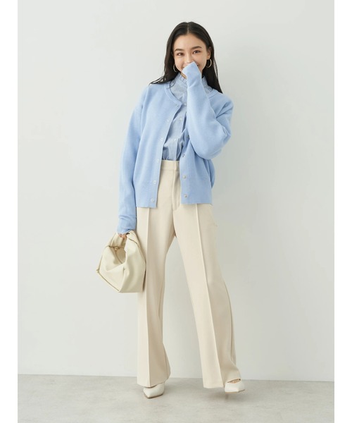 earth music&ecology（アースミュージックアンドエコロジー）の「センターシームパンツ（その他パンツ・レディース・ブルー/ライトイエロー/ブラック/ライトベージュ・S/M）」の16枚目の写真