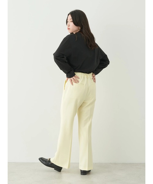 earth music&ecology（アースミュージックアンドエコロジー）の「センターシームパンツ（その他パンツ・レディース・ブルー/ライトイエロー/ブラック/ライトベージュ・S/M）」の21枚目の写真