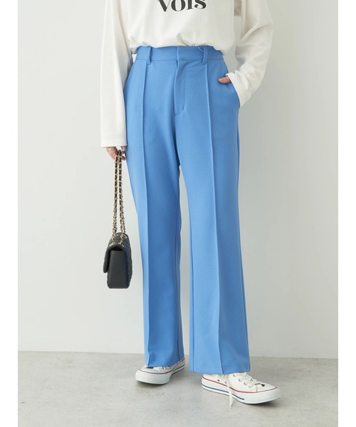 earth music&ecology（アースミュージックアンドエコロジー）の「センターシームパンツ（その他パンツ・レディース・ブルー/ライトイエロー/ブラック/ライトベージュ・S/M）」の22枚目の写真