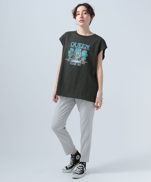 BAYFLOW（ベイフロー）の「RPテーパードロストパンツ（その他パンツ・レディース・ピンク系その他/ライトグレー/ネイビー/ブラック/ブルー・LARGE/X-SMALL/SMALL/MEDIUM）」の6枚目の写真