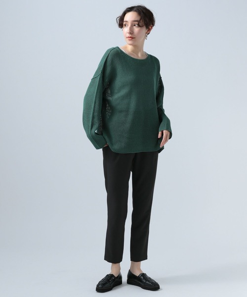 BAYFLOW（ベイフロー）の「RPテーパードロストパンツ（その他パンツ・レディース・ピンク系その他/ライトグレー/ネイビー/ブラック/ブルー・LARGE/X-SMALL/SMALL/MEDIUM）」の8枚目の写真