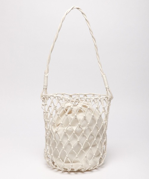 LAKOLE（ラコレ）の「メッシュタテ型ショルダーバッグ / 180313