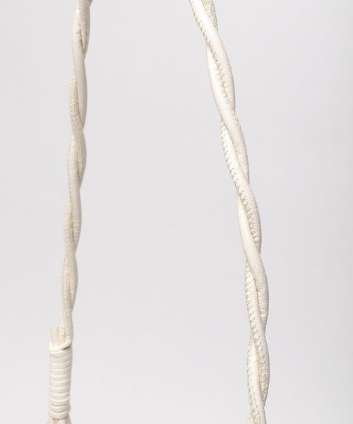 LAKOLE（ラコレ）の「メッシュタテ型ショルダーバッグ / 180313（ショルダーバッグ・レディース・オフホワイト/ブラック/ライトグリーン/シルバー・FREE）」の16枚目の写真