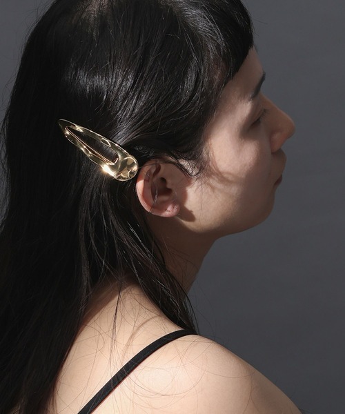 A part by（アパートバイ）の「ヘアクリップ（バレッタ/ヘアクリップ・レディース・Silver/GOLD ・FREE）」の2枚目の写真