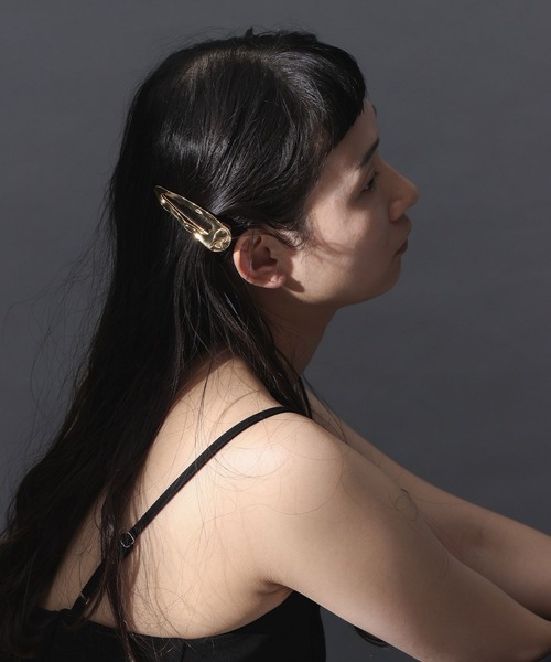 A part by（アパートバイ）の「ヘアクリップ（バレッタ/ヘアクリップ・レディース・Silver/GOLD ・FREE）」の6枚目の写真