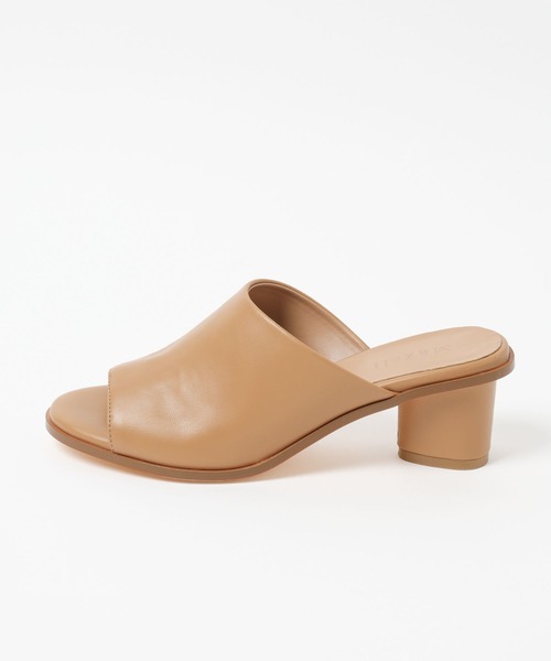 Mazell(マゼル)の「Mazell / サンカクヒールミュール(サンダル・レディース・ピンク/キャメル/クリーム・S/M/L/LL)」の10枚目の写真