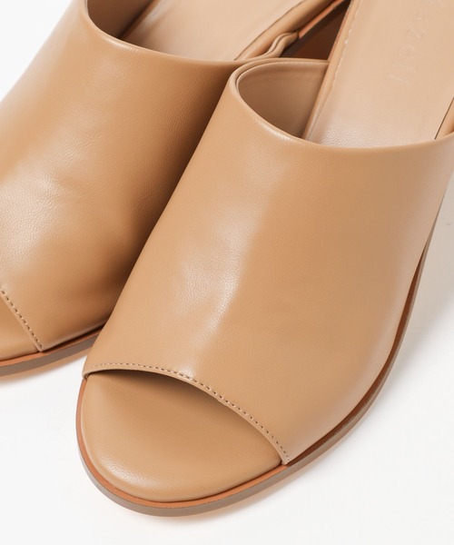 Mazell(マゼル)の「Mazell / サンカクヒールミュール(サンダル・レディース・ピンク/キャメル/クリーム・S/M/L/LL)」の11枚目の写真