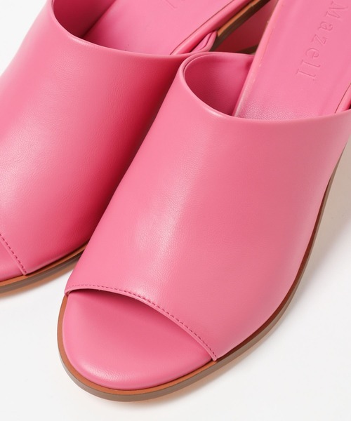 Mazell(マゼル)の「Mazell / サンカクヒールミュール(サンダル・レディース・ピンク/キャメル/クリーム・S/M/L/LL)」の16枚目の写真