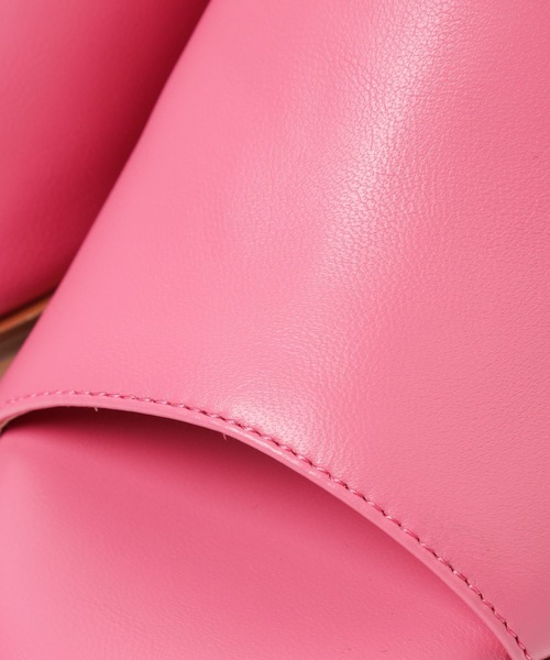 Mazell(マゼル)の「Mazell / サンカクヒールミュール(サンダル・レディース・ピンク/キャメル/クリーム・S/M/L/LL)」の8枚目の写真