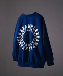 EXAMPLE COLLEGE CIRCLE LOGO CREWNECK