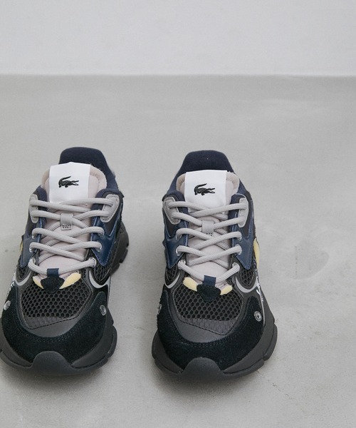 ADAM ET ROPE'(アダムエロペ)の「【LACOSTE】L003 NEO 123 1 SFA(スニーカー・レディース・ブラック/ホワイト/ピンク・24/23/23.5cm/24.5cm)」の3枚目の写真
