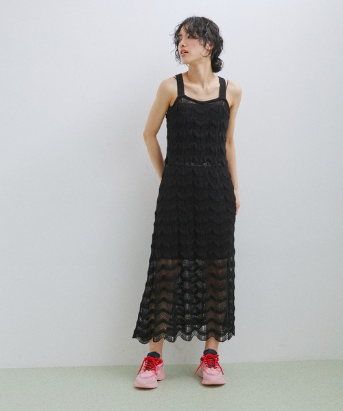 ADAM ET ROPE'(アダムエロペ)の「【LACOSTE】L003 NEO 123 1 SFA(スニーカー・レディース・ブラック/ホワイト/ピンク・24/23/23.5cm/24.5cm)」の16枚目の写真
