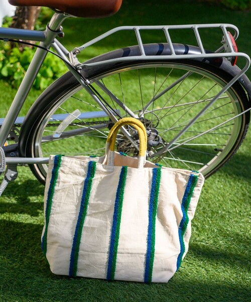 Freada(フリーダ)の「beej/ビージ LoopBIGTOTE/ループビッグトートバッグ(トートバッグ・レディース・ベージュ/ホワイト・ONE SIZE)」の21枚目の写真