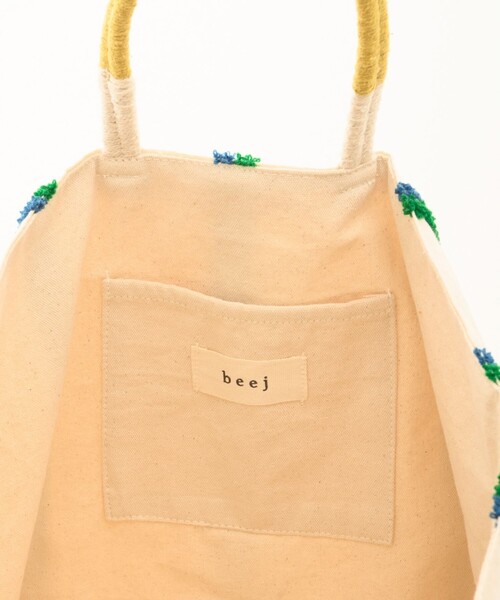 Freada(フリーダ)の「beej/ビージ LoopBIGTOTE/ループビッグトートバッグ(トートバッグ・レディース・ベージュ/ホワイト・ONE SIZE)」の13枚目の写真