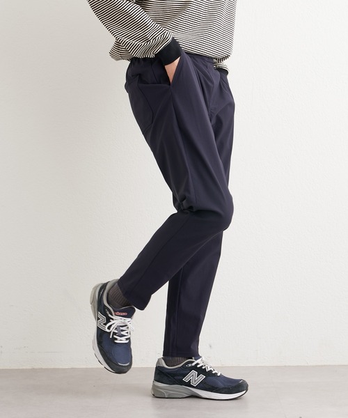 GUNZE（グンゼ）の「【GUNZE×TYPY】スーパーストレッチスリムテーパードパンツ（その他パンツ・メンズ・ブラック/ネイビー/ブラウン/グレー・MEDIUM/LARGE/X-LARGE）」の4枚目の写真