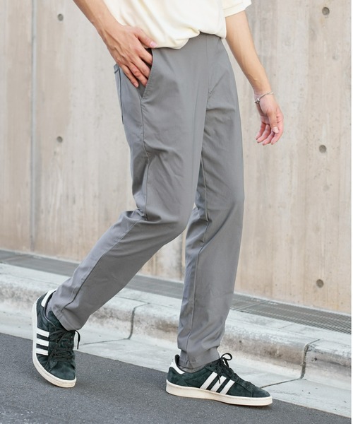 GUNZE（グンゼ）の「【GUNZE×TYPY】スーパーストレッチスリムテーパードパンツ（その他パンツ・メンズ・ブラック/ネイビー/ブラウン/グレー・MEDIUM/LARGE/X-LARGE）」の2枚目の写真