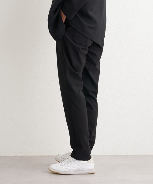 GUNZE（グンゼ）の「【GUNZE×TYPY】スーパーストレッチスリムテーパードパンツ（その他パンツ・メンズ・ブラック/ネイビー/ブラウン/グレー・MEDIUM/LARGE/X-LARGE）」の9枚目の写真