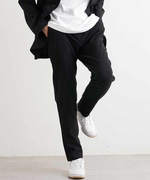 GUNZE（グンゼ）の「【GUNZE×TYPY】スーパーストレッチスリムテーパードパンツ（その他パンツ・メンズ・ブラック/ネイビー/ブラウン/グレー・MEDIUM/LARGE/X-LARGE）」の6枚目の写真