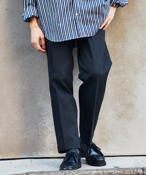 EDIFICE（エディフィス）の「"E"TROUSERS（E-3）SOLOTEX(R) デニム イージースラックス（スラックス・メンズ・ブラック/ネイビー・LARGE/SMALL/MEDIUM）」の10枚目の写真