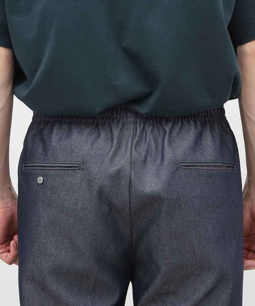 EDIFICE（エディフィス）の「"E"TROUSERS（E-3）SOLOTEX(R) デニム イージースラックス（スラックス・メンズ・ブラック/ネイビー・LARGE/SMALL/MEDIUM）」の18枚目の写真