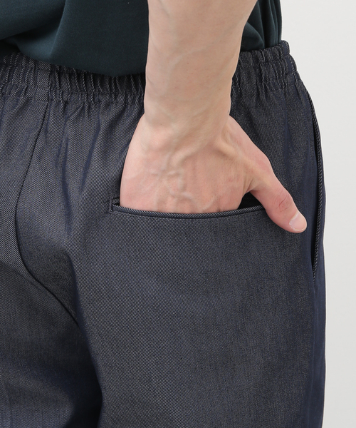 EDIFICE（エディフィス）の「"E"TROUSERS（E-3）SOLOTEX(R) デニム イージースラックス（スラックス・メンズ・ブラック/ネイビー・LARGE/SMALL/MEDIUM）」の19枚目の写真