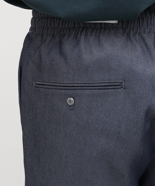 EDIFICE（エディフィス）の「"E"TROUSERS（E-3）SOLOTEX(R) デニム イージースラックス（スラックス・メンズ・ブラック/ネイビー・LARGE/SMALL/MEDIUM）」の21枚目の写真