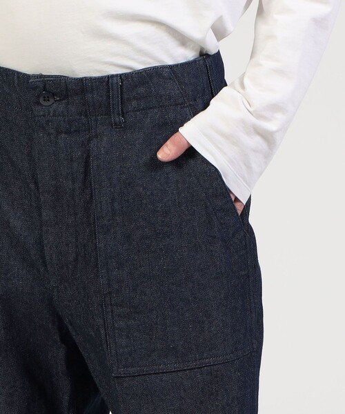 Engineered Garments(エンジニアードガーメンツ)の「■ENGINEERED GARMENTS Fatigue pant ファティーグパンツ(デニムパンツ・メンズ・ダークブルー・S/M)」の11枚目の写真