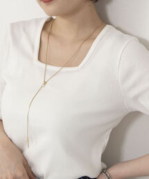 NOLLEY’S Sophi | スライドパールY字ネックレス(ネックレス)