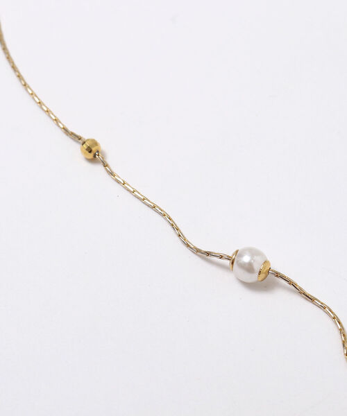 NOLLEY’S Sophi（ノーリーズソフィ）の「スライドパールY字ネックレス（ネックレス・レディース・ゴールド・FREE）」の8枚目の写真