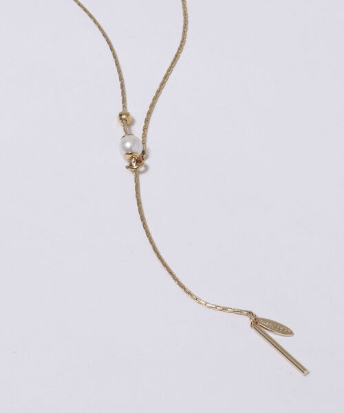 NOLLEY’S Sophi（ノーリーズソフィ）の「スライドパールY字ネックレス（ネックレス・レディース・ゴールド・FREE）」の10枚目の写真