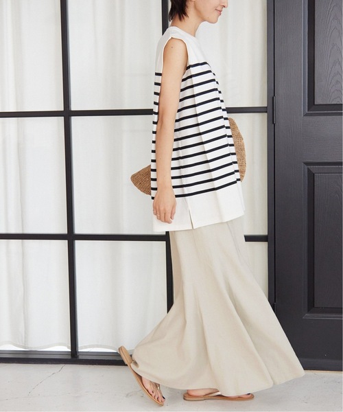 JOURNAL STANDARD relume(ジャーナルスタンダード レリューム)の「《追加》リネンレーヨンマーメイドスカート(スカート・レディース・ブラック/ベージュ・36/38)」の13枚目の写真