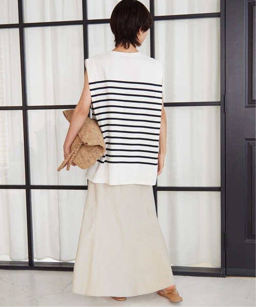 JOURNAL STANDARD relume(ジャーナルスタンダード レリューム)の「《追加》リネンレーヨンマーメイドスカート(スカート・レディース・ブラック/ベージュ・36/38)」の14枚目の写真