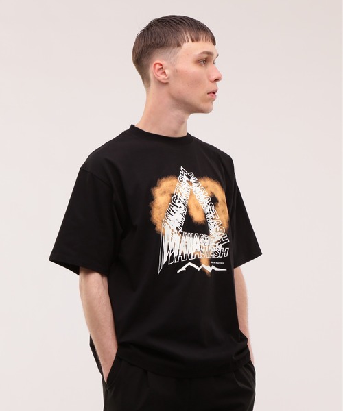 Tシャツ・カットソー Manastash TSHIRT (7925134008) MANASTASH マナスタッシュ メンズ 半袖Tシャツ RE:PET TEE