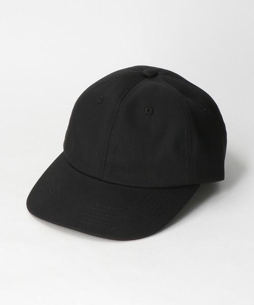 lownn(ローン)の「<LOWNN> BLACK SIGNATURE GABARDINE CAP/キャップ(キャップ・メンズ・ブラック・FREE)」の1枚目の写真