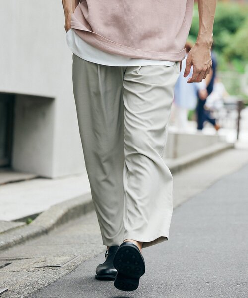 JOURNAL STANDARD relume(ジャーナルスタンダード レリューム)の「"イージーケア"TECH AIR DRY ウォッシャブルパンツ(スラックス・メンズ・チャコールグレー/ブラック/ライトグレー/ベージュ・SMALL/MEDIUM/LARGE)」の8枚目の写真