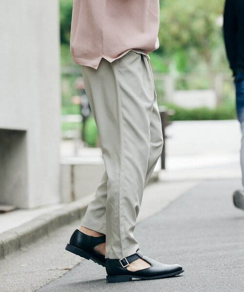 JOURNAL STANDARD relume(ジャーナルスタンダード レリューム)の「"イージーケア"TECH AIR DRY ウォッシャブルパンツ(スラックス・メンズ・チャコールグレー/ブラック/ライトグレー/ベージュ・SMALL/MEDIUM/LARGE)」の10枚目の写真