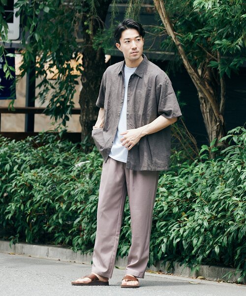 JOURNAL STANDARD relume(ジャーナルスタンダード レリューム)の「"イージーケア"TECH AIR DRY ウォッシャブルパンツ(スラックス・メンズ・チャコールグレー/ブラック/ライトグレー/ベージュ・SMALL/MEDIUM/LARGE)」の12枚目の写真