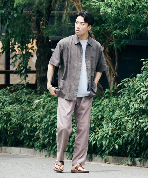 JOURNAL STANDARD relume(ジャーナルスタンダード レリューム)の「"イージーケア"TECH AIR DRY ウォッシャブルパンツ(スラックス・メンズ・チャコールグレー/ブラック/ライトグレー/ベージュ・SMALL/MEDIUM/LARGE)」の13枚目の写真